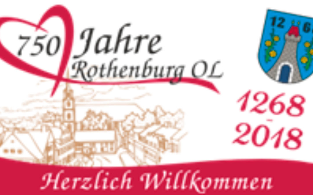 2018 – 750 Jahre Rothenburg